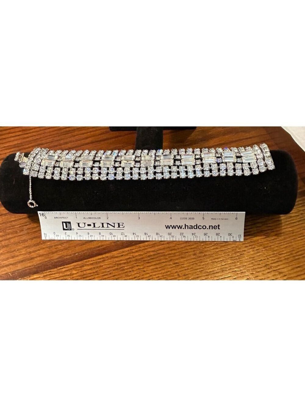 Women's Kramer of New York Bracelet Silver tone with rhinestones - Picture 5 of 7